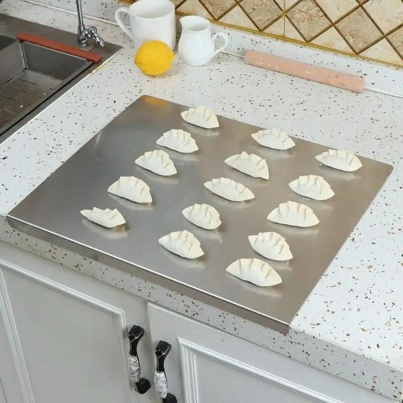 Stainless Steel Food Prep Board 15.7-19.7 In