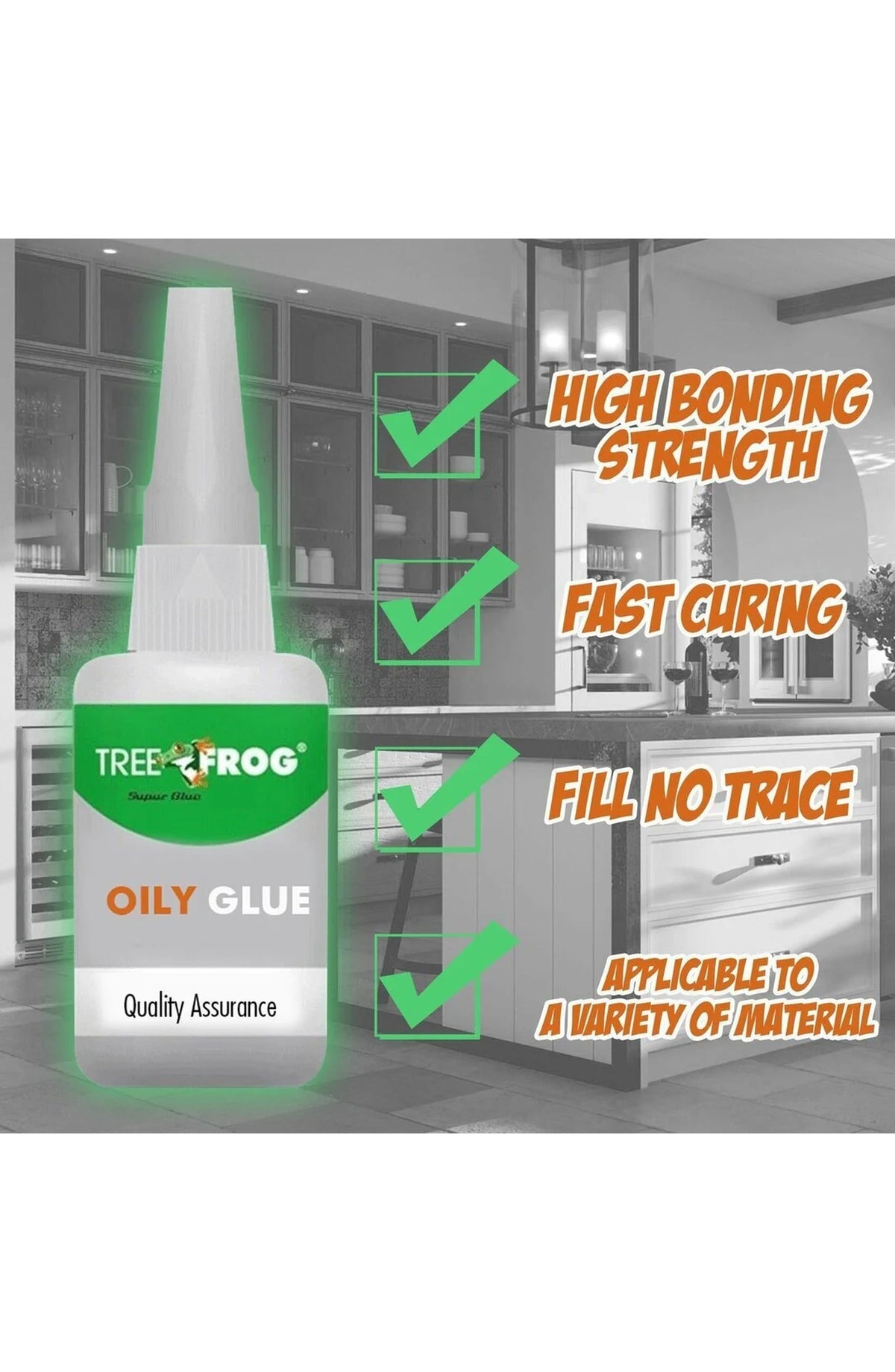 Super Glue with Precision Nozzle | Ethyl Cyanoacrylate Adhesive That Bonds in 30 Seconds | Waterproof, for Metal, Glass and Wood