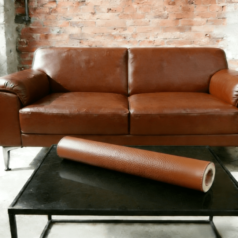 Tear-Resistant Leather Repair Patches | 8 Colors, 3 Sizes – Coffee Brown