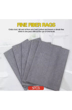 Thickened Microfiber Cleaning Cloth | Streak-Free and Lint-Free Glass Cloth for Windows, Mirrors and Stainless Steel | 4 Sizes