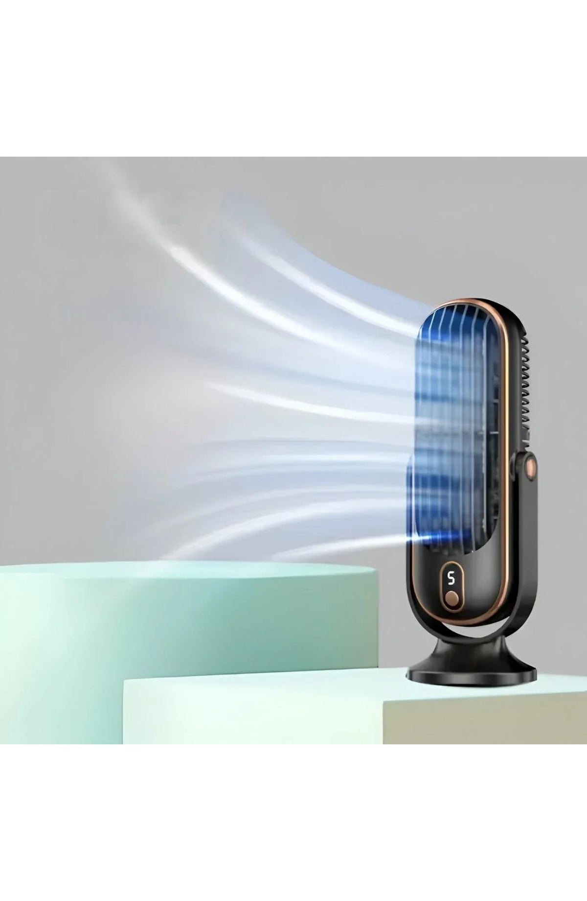 Ultra-Quiet USB Desk Fan, Rechargeable - view 9