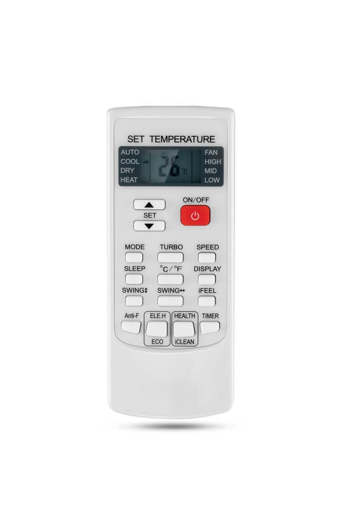 Universal Air Conditioner Remote with Timer