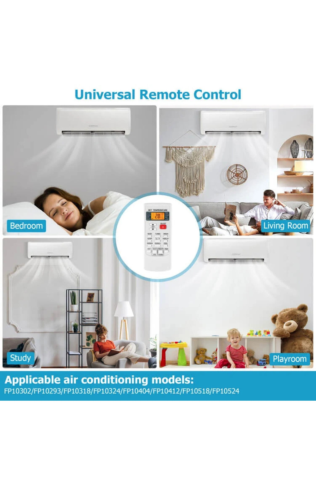 Universal Air Conditioner Remote with Timer - view 4