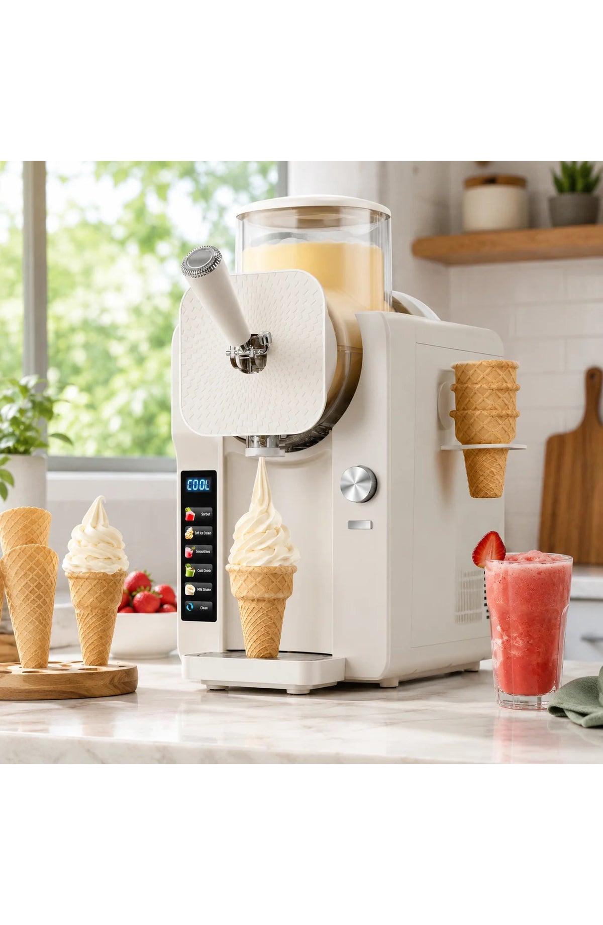 2-in-1 Ice Cream and Slush Maker