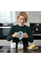Stackable Silicone Ice Cube Tray with Lid