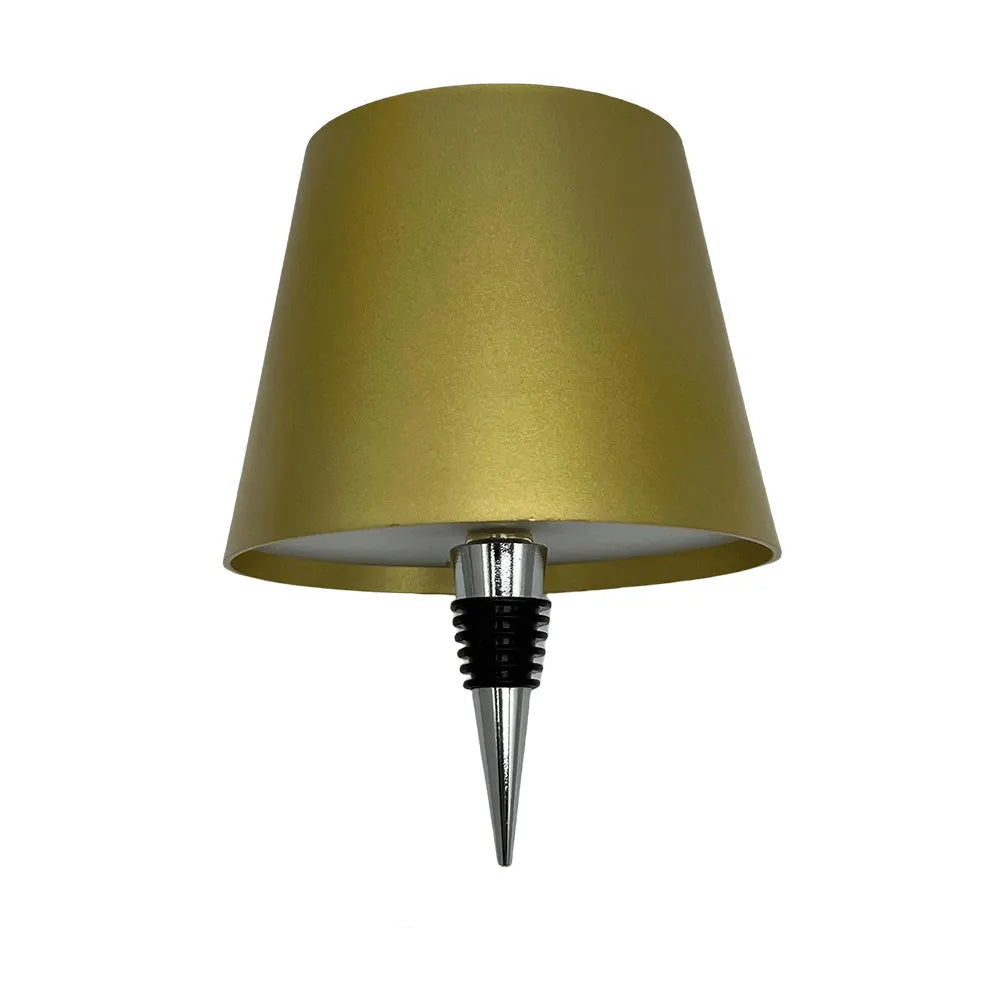 Wireless Bottle Lamp - Touch Dimmable LED Bottle Stopper Light – Gold