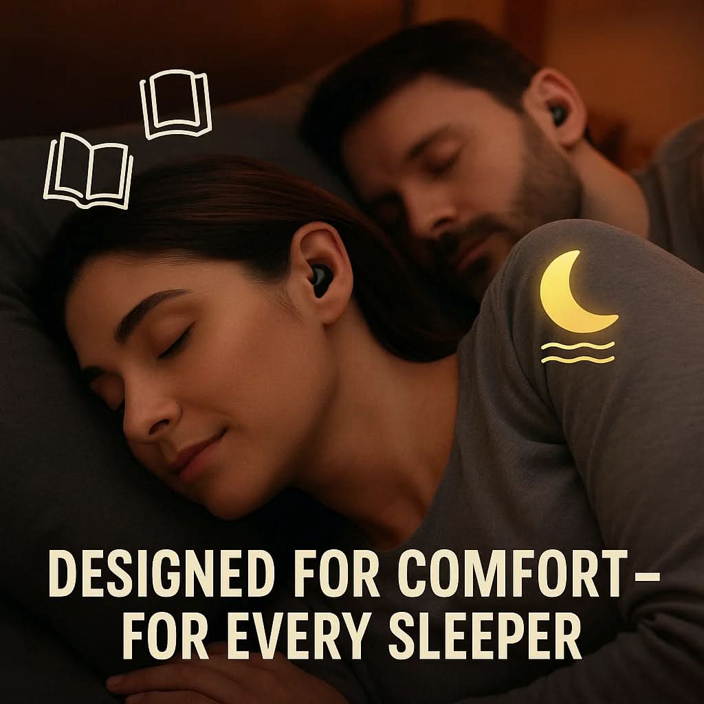 Wireless Sleep Headphones, Bluetooth 5.3 Sleeping Earbuds, IPX5 Rated