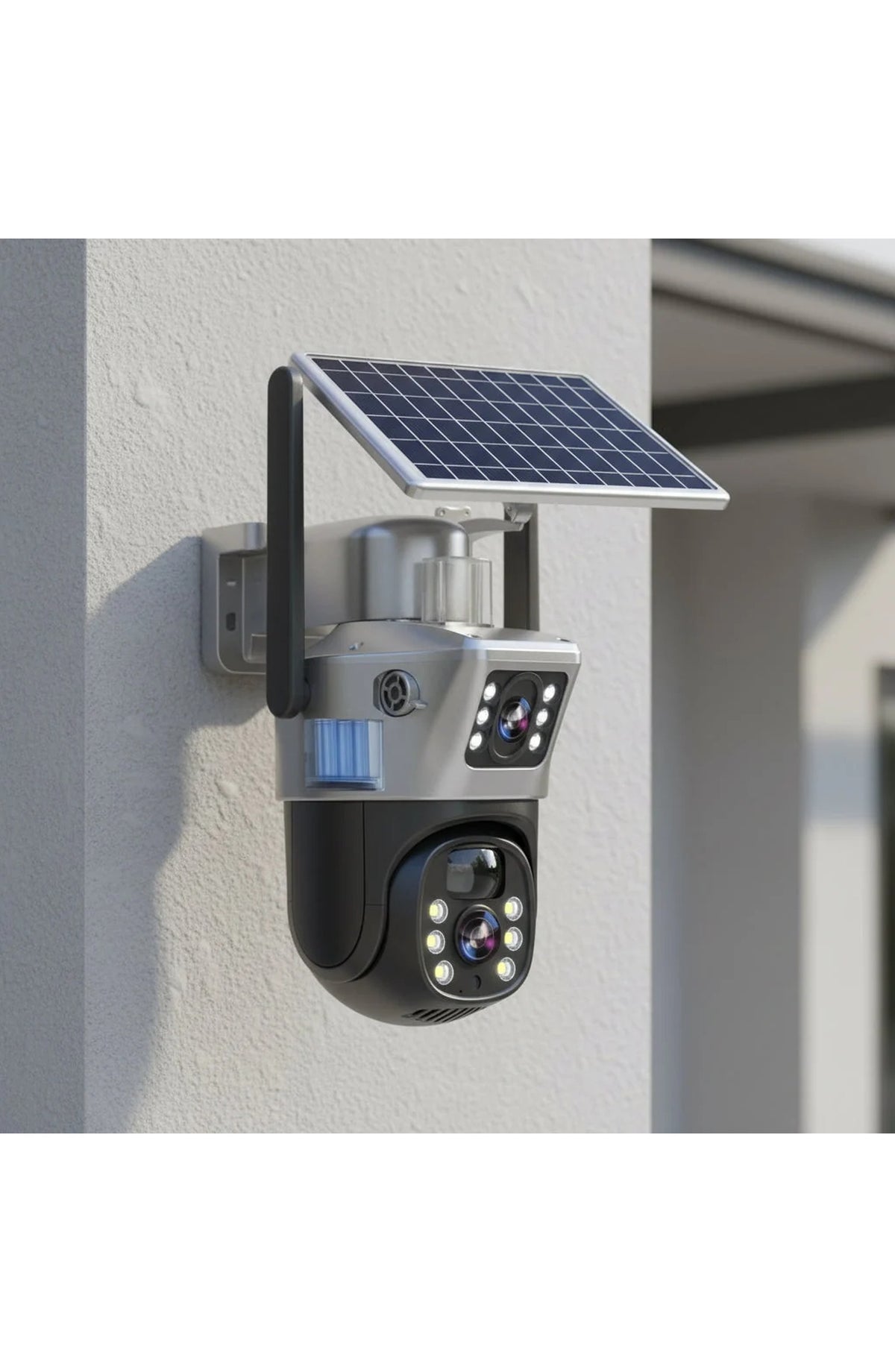Wireless Outdoor Security Camera, Solar Powered