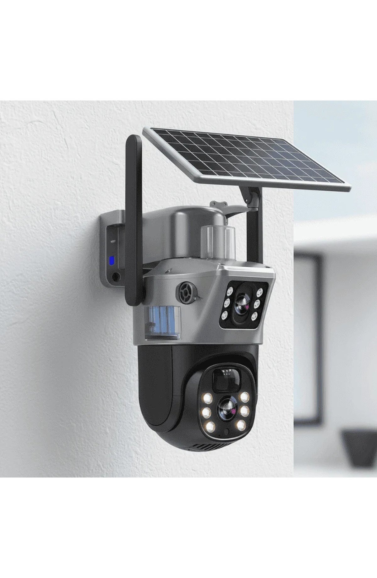 Wireless Outdoor Security Camera, Solar Powered - view 2