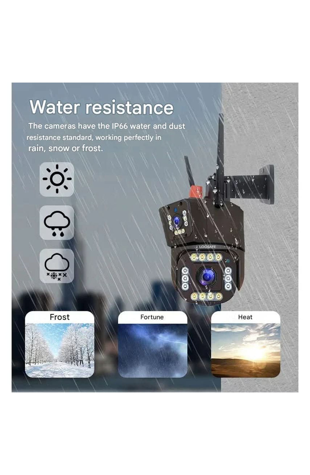 Wireless Outdoor Security Camera, Solar Powered - view 7