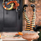 Witch Leg Yard Stakes Halloween Decoration