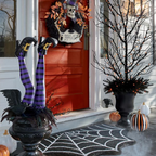 Witch Leg Yard Stakes Halloween Decoration
