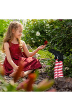 Witch Legs Halloween Yard Stake | Striped Stockings and Pointed Shoes in Purple, White, Red, Orange or Green | Weather Resistant